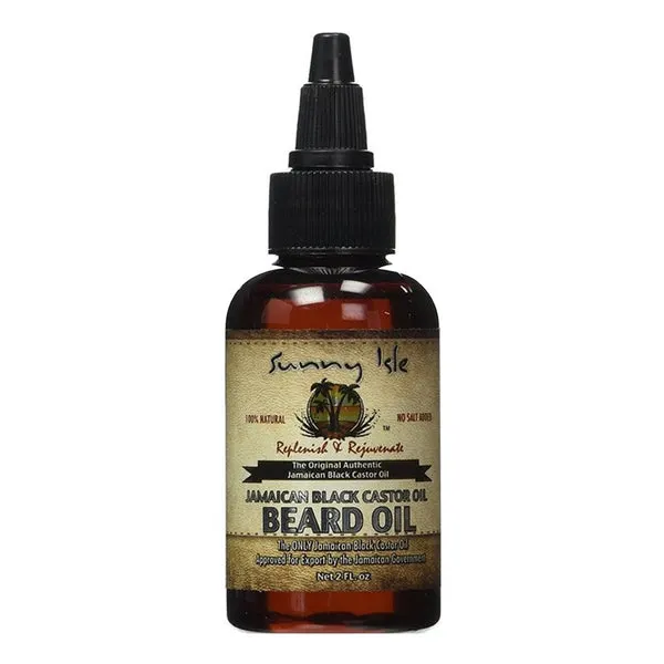 SUNNY ISLE Jamaican Black Castor Oil Beard Oil - 2oz