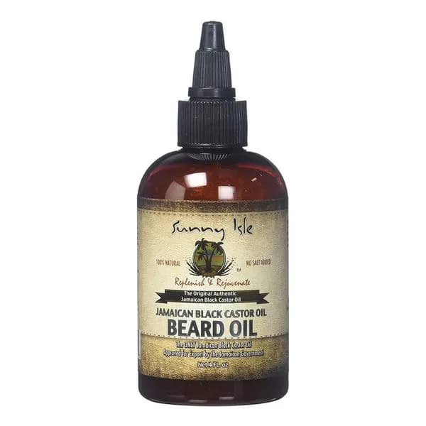 SUNNY ISLE Jamaican Black Castor Oil Beard Oil - 4oz