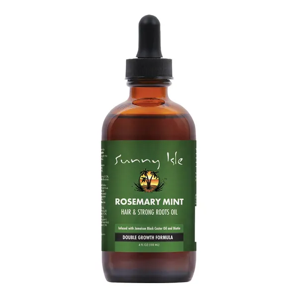 SUNNY ISLE Rosemary Mint Hair & Strong Root Oil - 4oz (Bonus of 3oz)