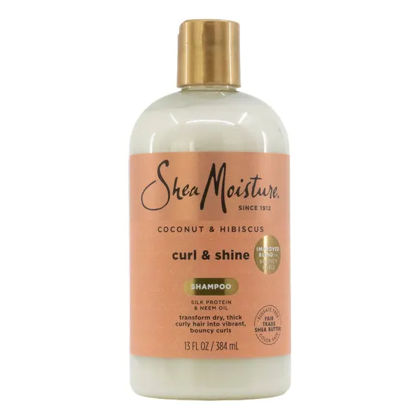 SHEA MOISTURE Coconut & Hibiscus Curl & Shine Shampoo - 13oz
