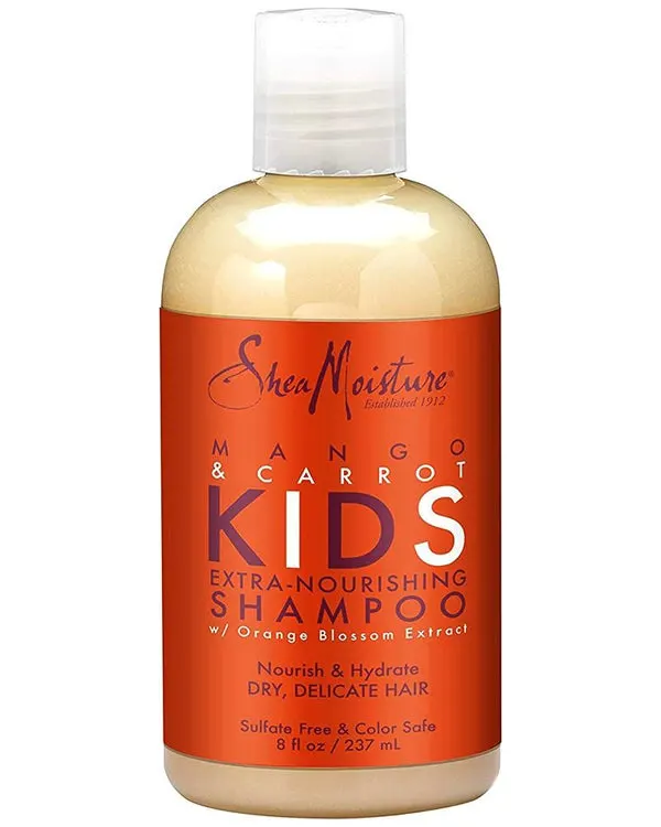 SHEA MOISTURE Kids Mango & Carrot Extra-Nourishing Shampoo (8oz)