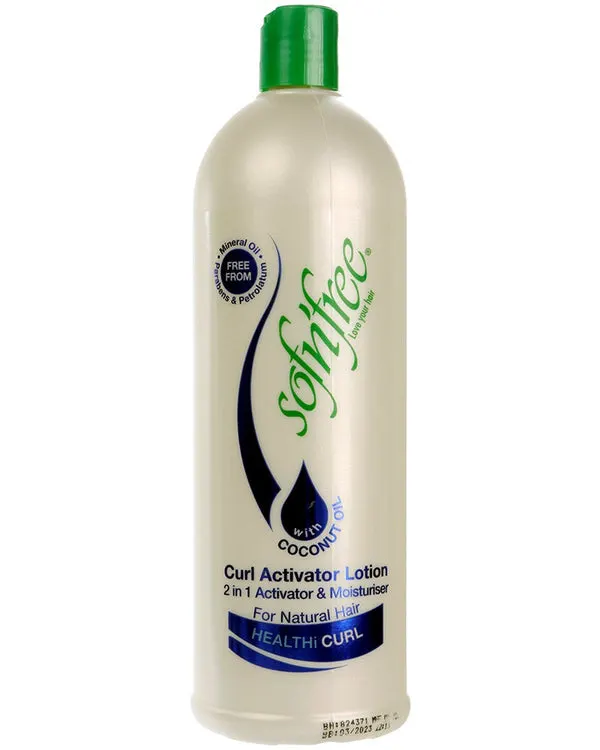 SOFN'FREE Curl Activator Lotion 2 In 1 Activator & Moisturizer - 25.36oz