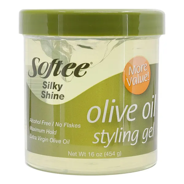 SOFTEE Olive Oil Styling Gel - 16oz