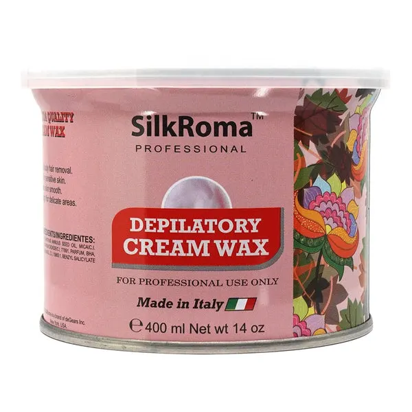 SILKROMA Depilatory Wax (14oz) - Pink Cream
