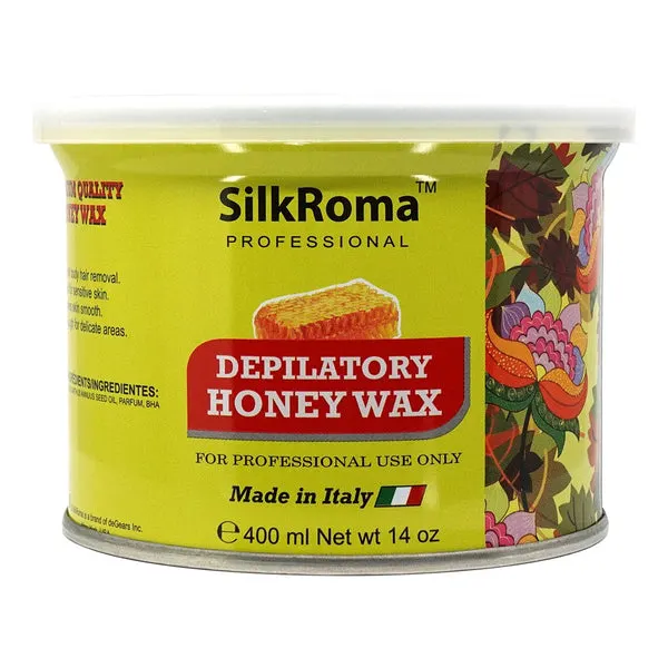 SILKROMA Depilatory Wax (14oz) - Honey