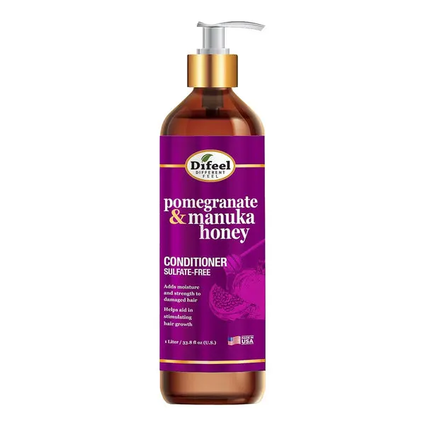 Difeel(Sunflower) Pomegranate & Manuka Honey Sulfate Free Conditioner - 33.8oz