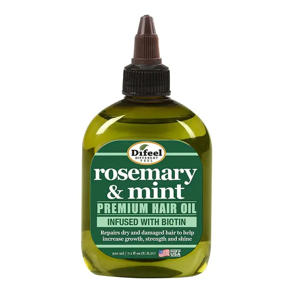 Difeel(Sunflower) Rosemary Mint Premium Hair Oil - 7.1oz