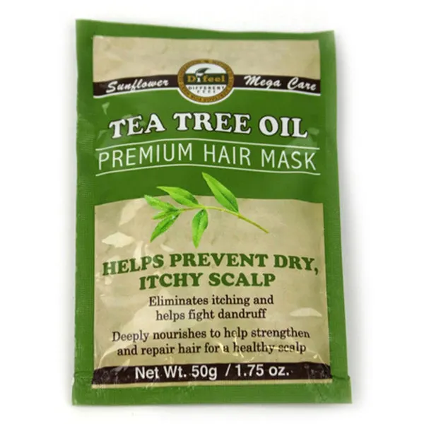 Difeel(Sunflower) Premium Hair Mask Packet (1.75oz) - Tea Tree Oil