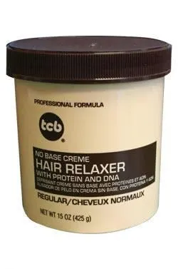TCB No Base Cream Hair Relaxer (15oz) -Regular
