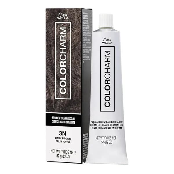 WELLA Color Charm Permanent Cream Hair Color (2oz) - 3N Dark Brown