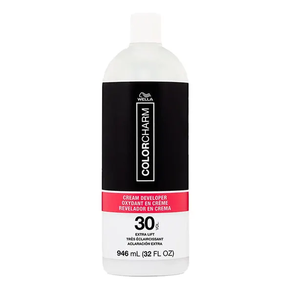 WELLA Color Charm Cream Developer - 30 Volume (32oz)