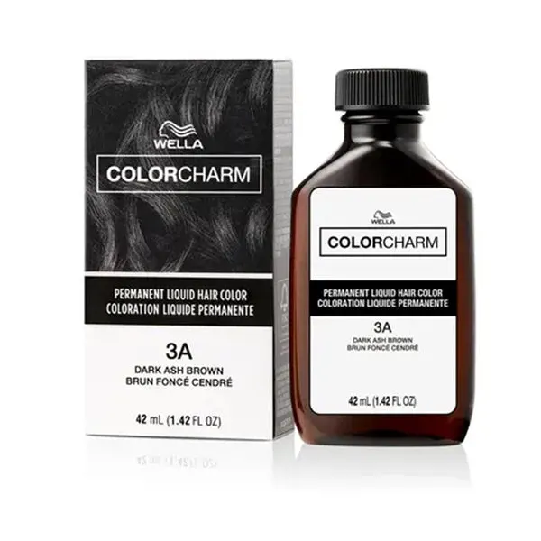 WELLA Color Charm Permanent Liquid Hair Color (1.42oz) - 3A/148 Dark Ash Brown