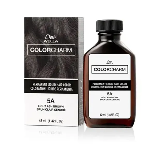 WELLA Color Charm Permanent Liquid Hair Color (1.42oz) - 5A/246 Light Ash Brown