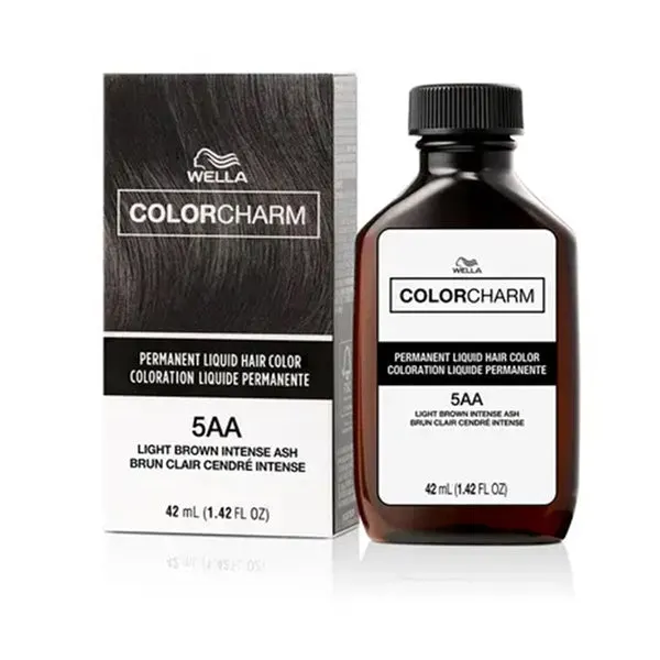 WELLA Color Charm Permanent Liquid Hair Color (1.42oz) - 5AA/336 Light Brown Intense Ash