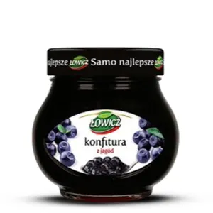 LOWICZ -Konfitura jagoda/ Bilberry Preserves
