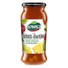 LOWICZ -Sos Slodko-Kwasny z Limonka/Sweet-Sour Sauce w/ Lime