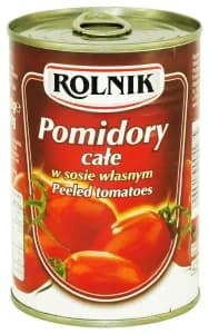 RolniK -Pomidory w sosie wlasnym cale/ Whole Tomatoes in Sauce