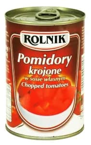 RolniK -Pomidory krojone puszka/ Sliced Tomatoes in Sauce