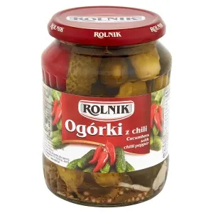 RolniK -Ogorki z chili/ Hot Dill Pickles w/ Chilli