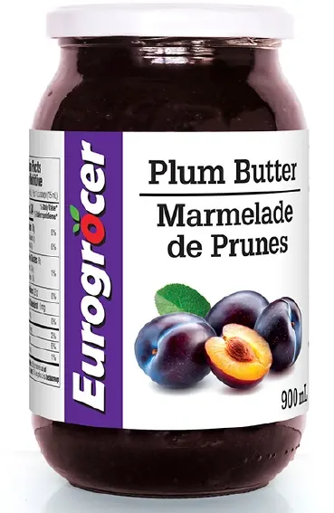 Eurogrocer -Powidla Sliwkowe/ Plum Butter 900g
