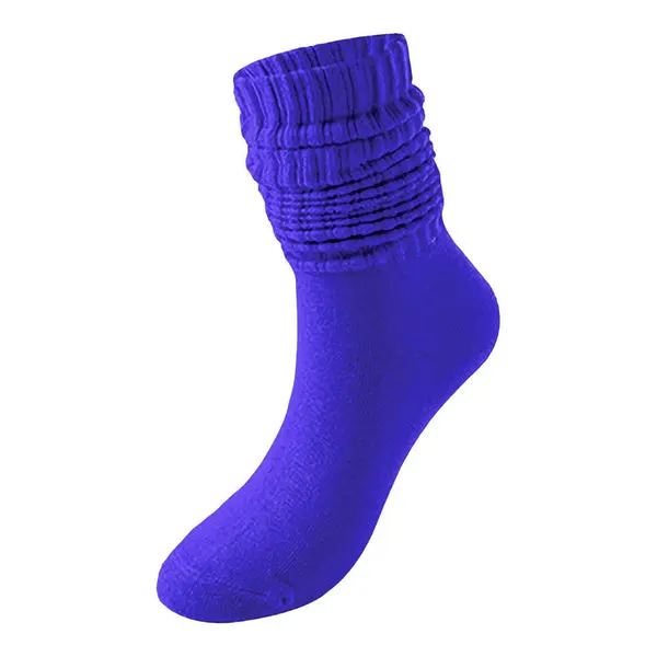KIM & C Slouch Socks (Size 9-11) - Royal Blue Size 9-11