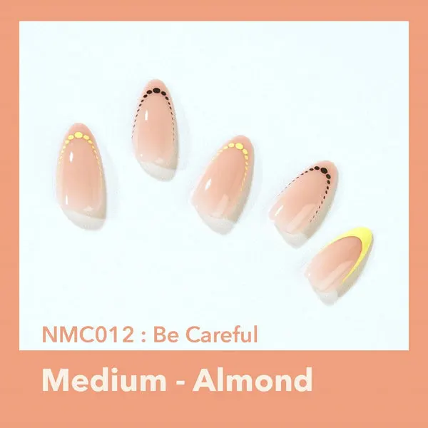 EBIN Mood Too Classy Nail Tips Be Careful (M) - Be Careful (M)