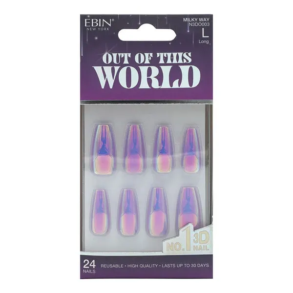 EBIN 3D Nail Out Of This World - Milky Way (L)