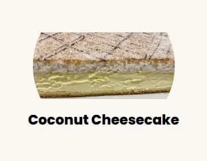 Taste of Europe -Pastry Sernik z kokosem/ Cheesecake w/ Coconut Local Producer (price per kg)