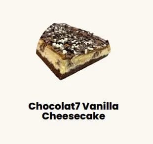 Taste of Europe -Pastry Sernik z wanilia i czekolada (zebra)/ Cheesecake w/ Vanilla Chocolate (Zebra) Local Producer (price per kg) #73