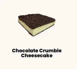Taste of Europe -Pastry Sernik z czekoladowa kruszonka/ Cheesecake w/ Dark Chocolate Crumble Local Producer (price per kg)