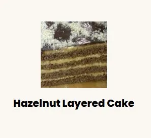 Taste of Europe -Pastry Ciasto z orzechami laskowymi/ Hazelnut Cake Local Producer (price per kg)