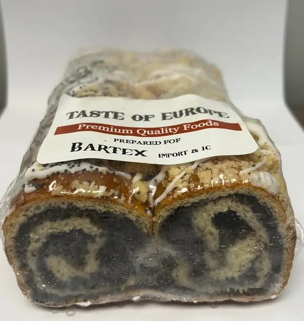 Taste of Europe -Pastry Makowiec/ Poppy Roll Local Producer (price per pc)