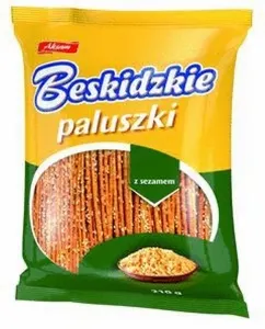 AKSAM -Beskidzkie Paluszki z Sezamem/ Bread Sticks w/Seasame